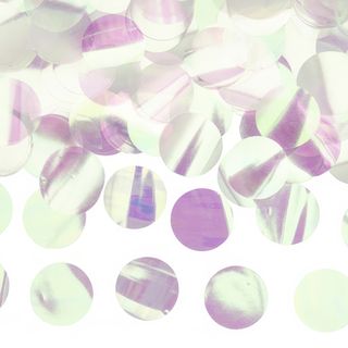 Konfetti Rund Glitrende Metallic