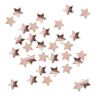 Konfetti Stjerner Rosaguld Metallic