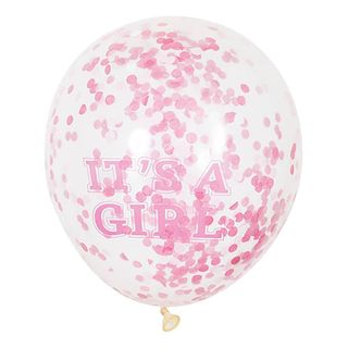 Konfettiballoner It's a Girl