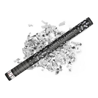 Konfettikanon Metallic Silver