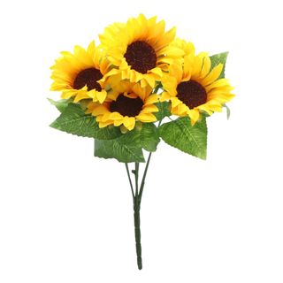 Kunstig Blomsterbuket Solsikker
