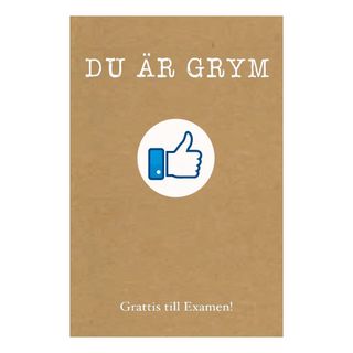 Kort Examen Du är Grym