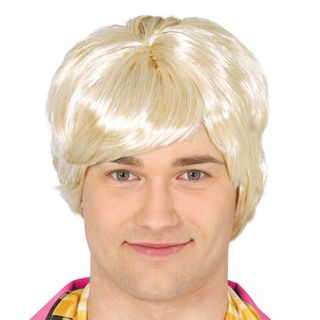 Kort Lysblond Paryk