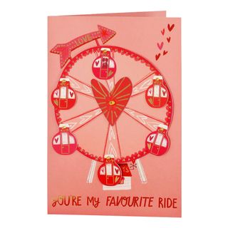 Kort med Kuvert Love Wheel