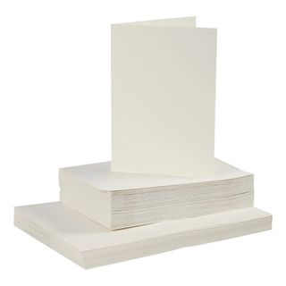 Kort og Konvolut Offwhite