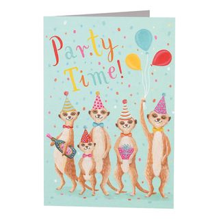 Kort Party Time Surikat