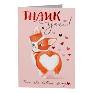 Kort Thank You Corgi
