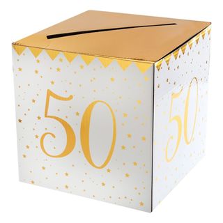 Kortæske 50 Guld