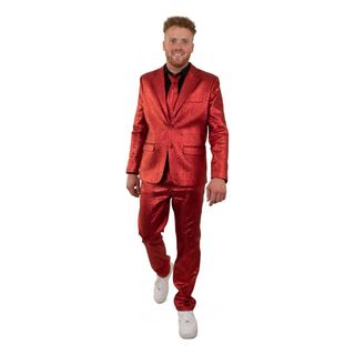 Kostume Rød Metallisk Mænd