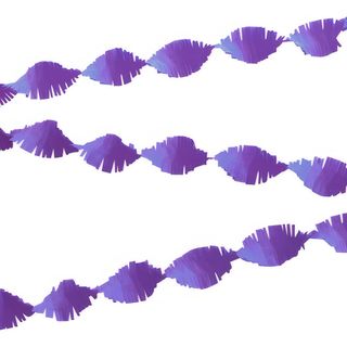 Crepeguirlande Violet