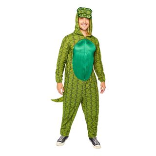 Krokodille Onesie Kostume