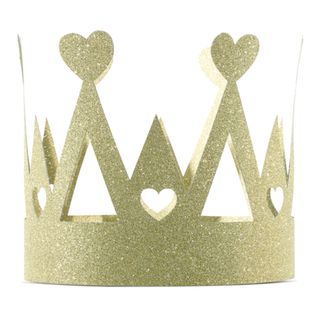 Krone Guld/Glitter