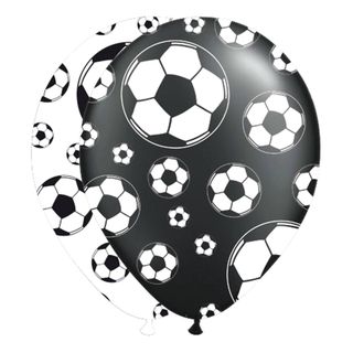Balloner Fodbold Sort/Hvid