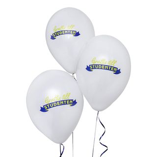 Ballonger Grattis till Studenten