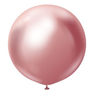 Balloner Professional Gigantiske Lyserød Chrome