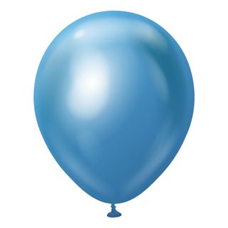 Balloner Professional Superstore Blue Chrome