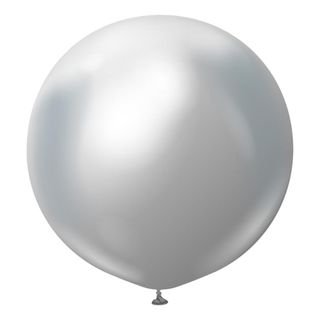 Balloner Professional Superstore Silver Chrome