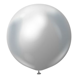 Balloner Professional Gigantiske Sølv Chrome