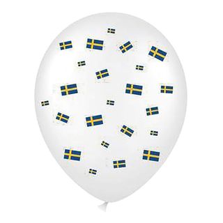 Balloner Svenske Flag