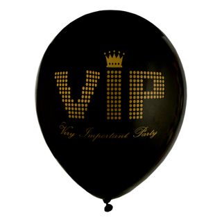 Balloner VIP Sort/Guld