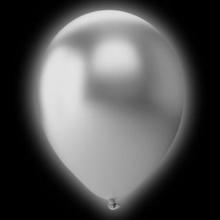 LED-balloner Sølv