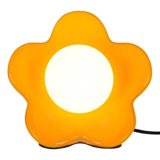 LED Bordlampe Flower Power Shiny Orange