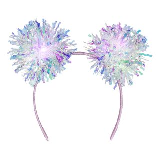 LED Hårbøjle Pompom