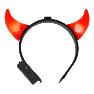 LED Djævlehorn på Hårbøjle