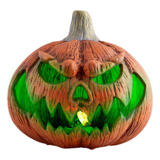 LED halloween-græskar med lydprop