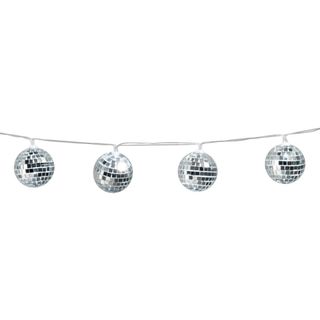 LED-lyskæde Discokugle