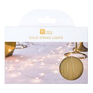 LED String Lights Guld