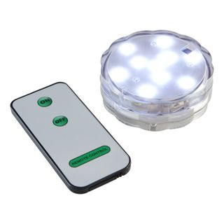 LED Undervandslampe med Fjernbetjening