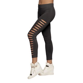 Leggings Sorte med Huller