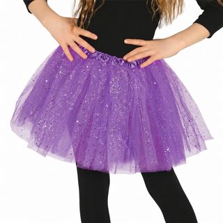 Lilla tylnederdel med glimmer til børn