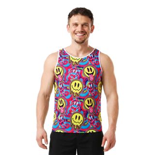 Psychedelic Tanktop Herre