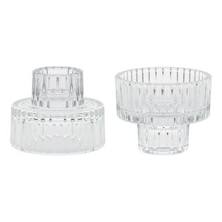 Lysestage i Glas