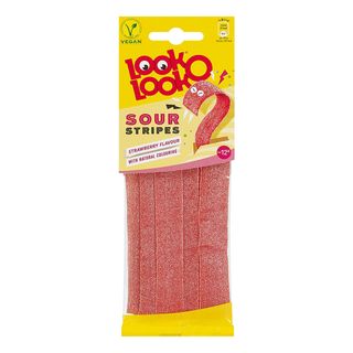 Look-O-Look Jordbær Sour Stripes