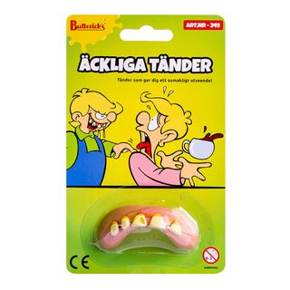 Gebis Ulækkert Gimmickprodukt
