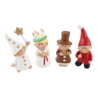 Luciatog Figurer Juledekoration