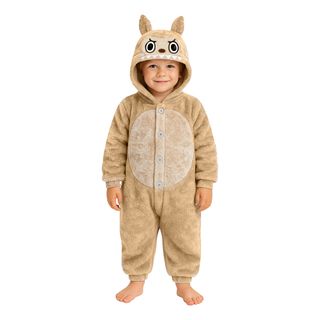 Lulu Monster Beige Onesie Børnekostume