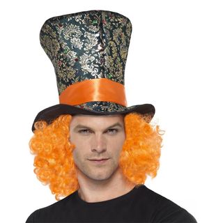 Mad Hatter med Paryk