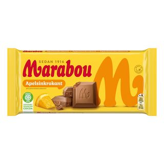 Marabou Appelsinkrokant Chokolade