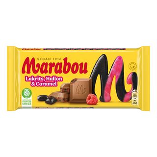 Marabou Lakrids Hindbær & Karamel