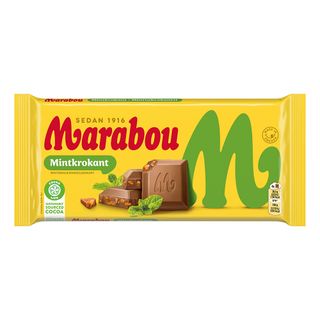 Marabou Mintkrokant Chokolade