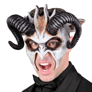Maske Dæmon med Horn