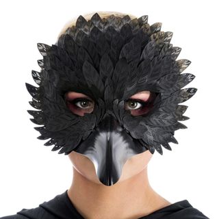Maske Ravn med Fjær