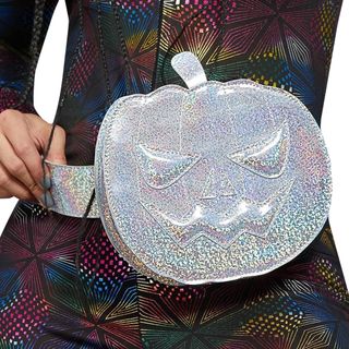 Taljepose Halloween Græskar Holografisk