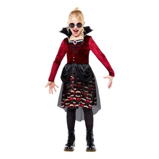 Midnat Vampyr Børnekostume