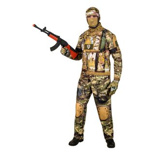 Militær Kamouflage Kostume