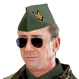 Militærhat Grøn